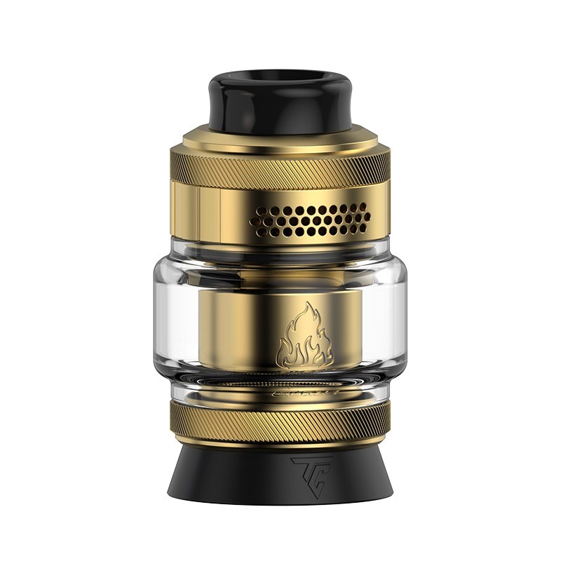 24k gold thunder cloud x mike vapes blaze solo 2 rta