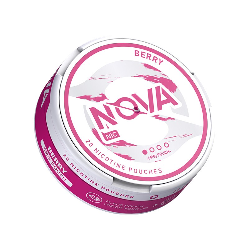 6mg berry nova nicotine pouches