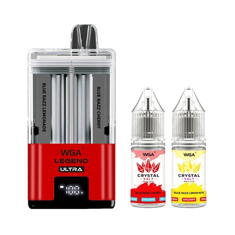 blue razz cherry&blue razz lemonade wga legend ultra 30k