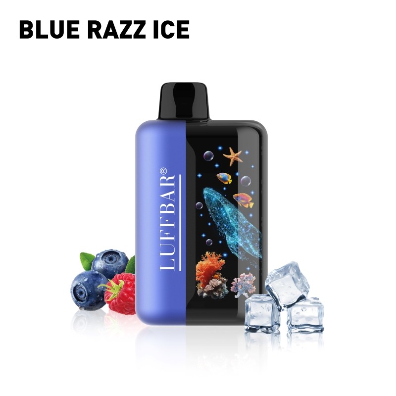 blue razz ice luffbar flare 40k