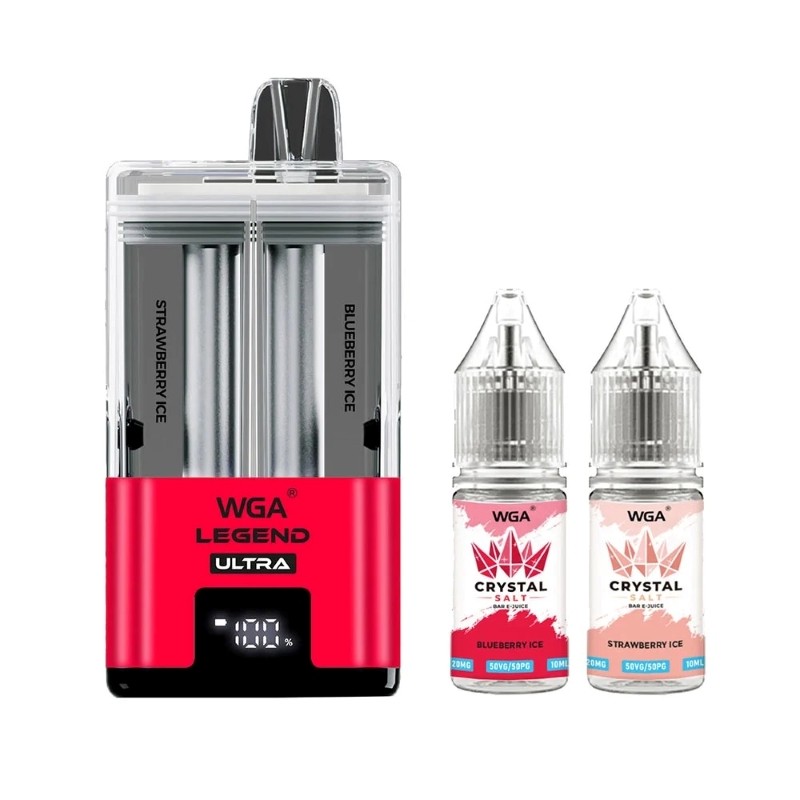 blueberry ice&strawberry ice wga legend ultra 30k