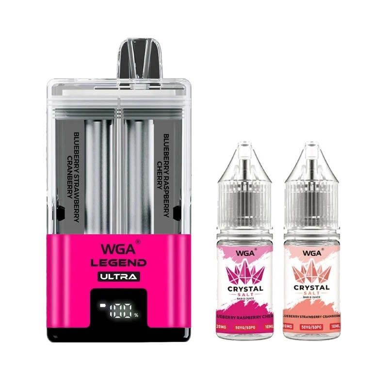 blueberry raspberry cherry&blueberry strawberry cranberry wga legend ultra 30k