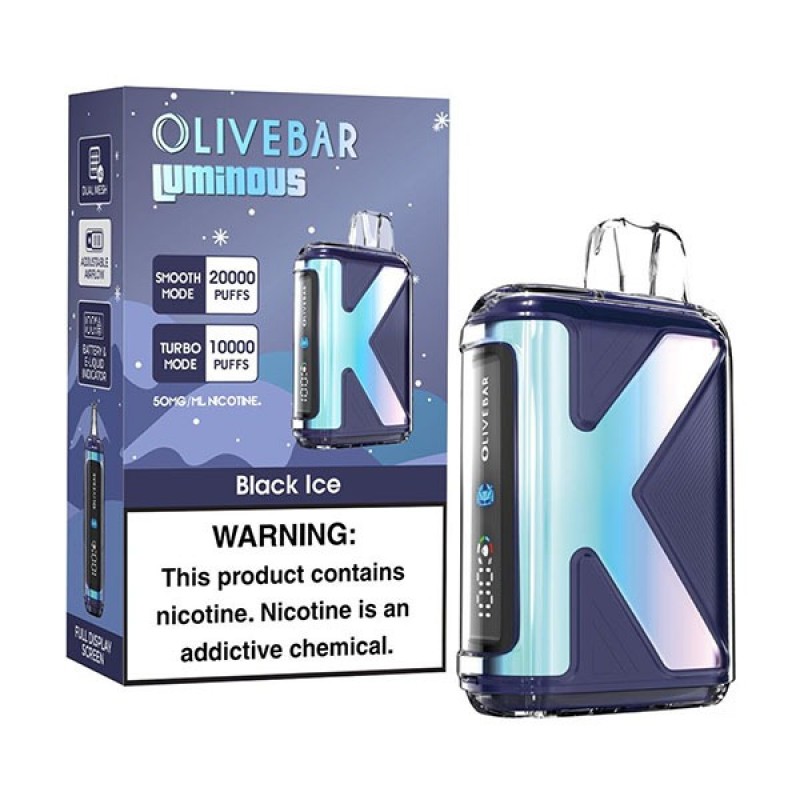 black ice olive bar luminous 20k