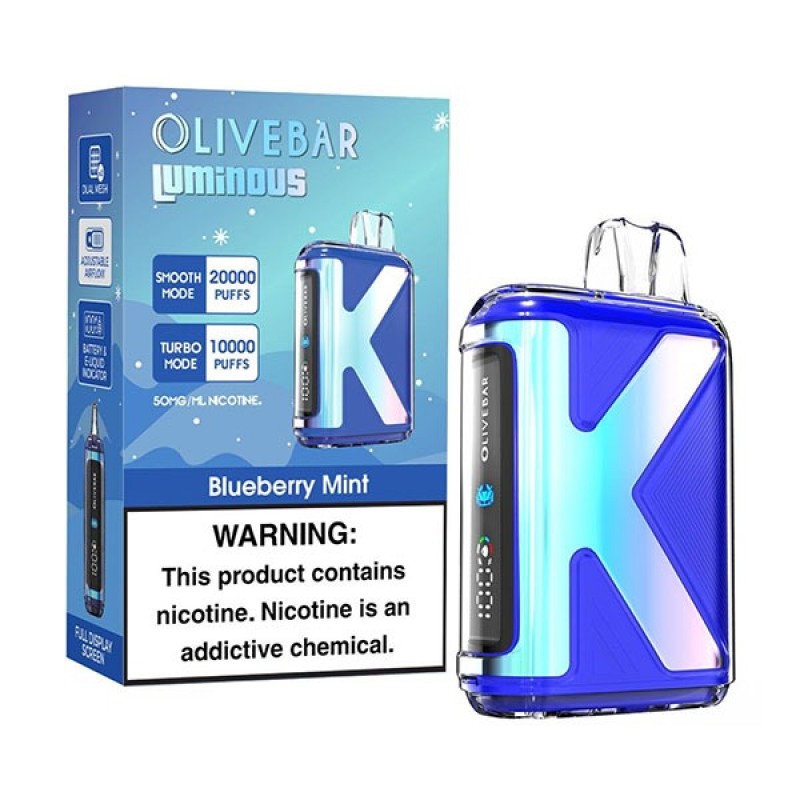blueberry mint olive bar luminous 20k