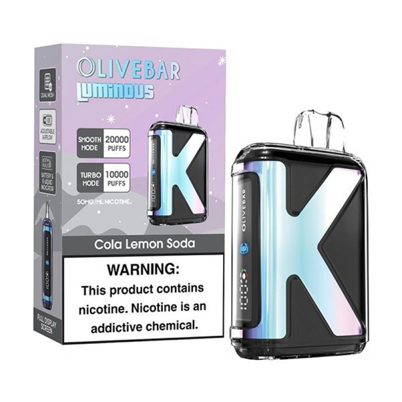 cola lemon soda olive bar luminous 20k