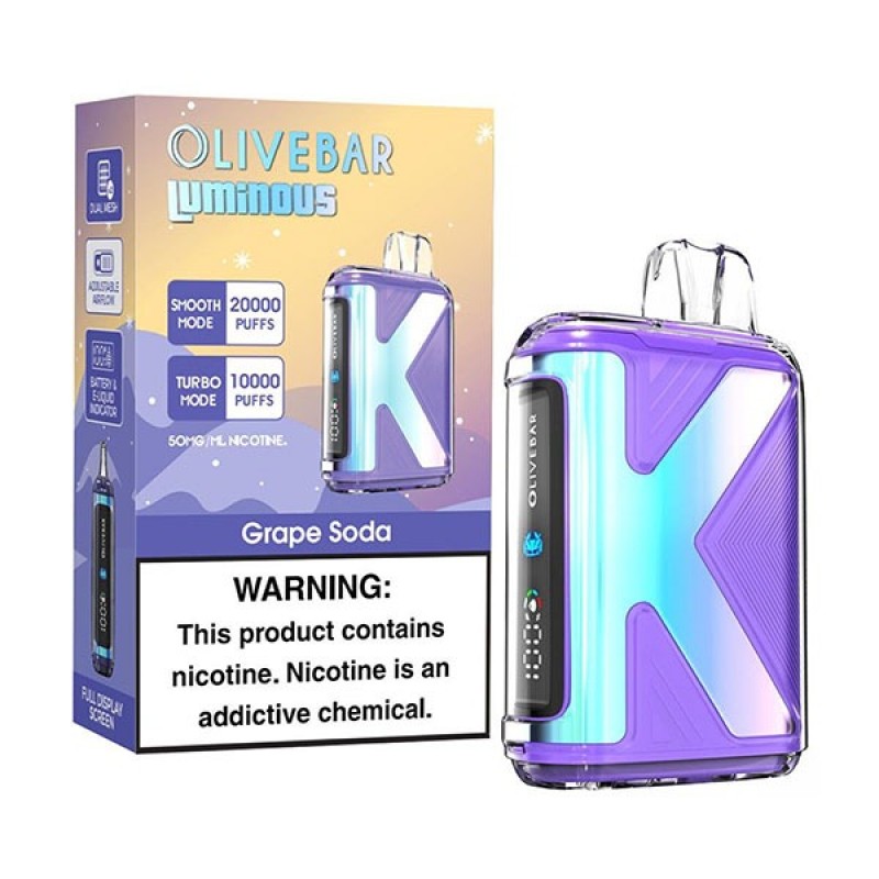 grape soda olive bar luminous 20k