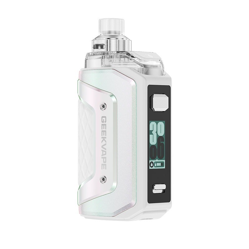 pure white geekvape aegis hero 5