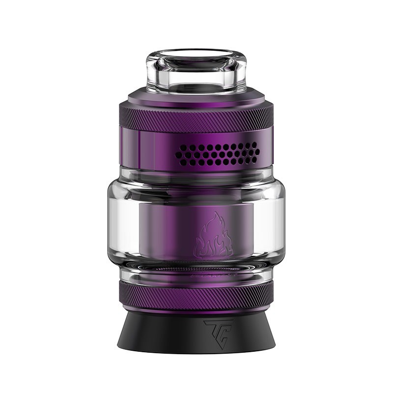 purple thunder cloud x mike vapes blaze solo 2 rta