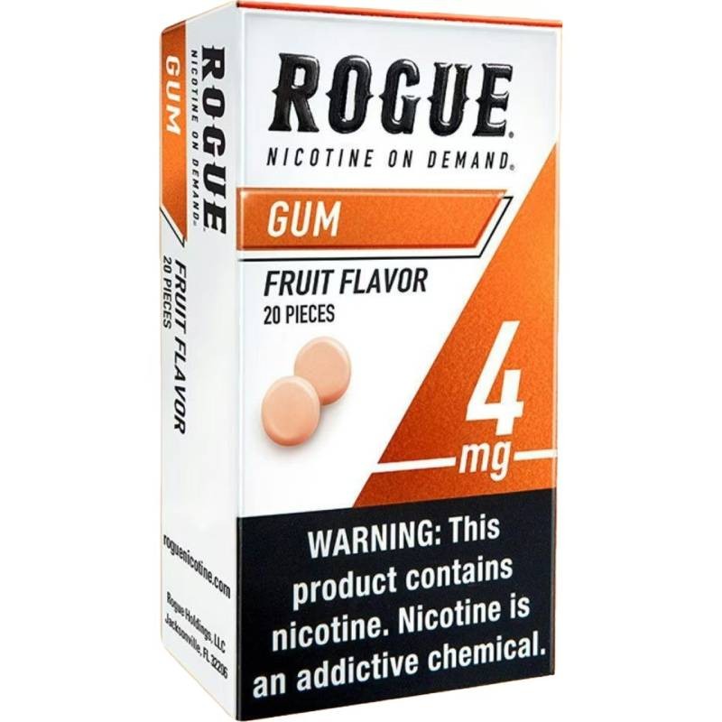 rogue nicotine gum fruit