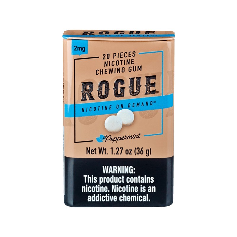 rogue wintergreen nicotine gum