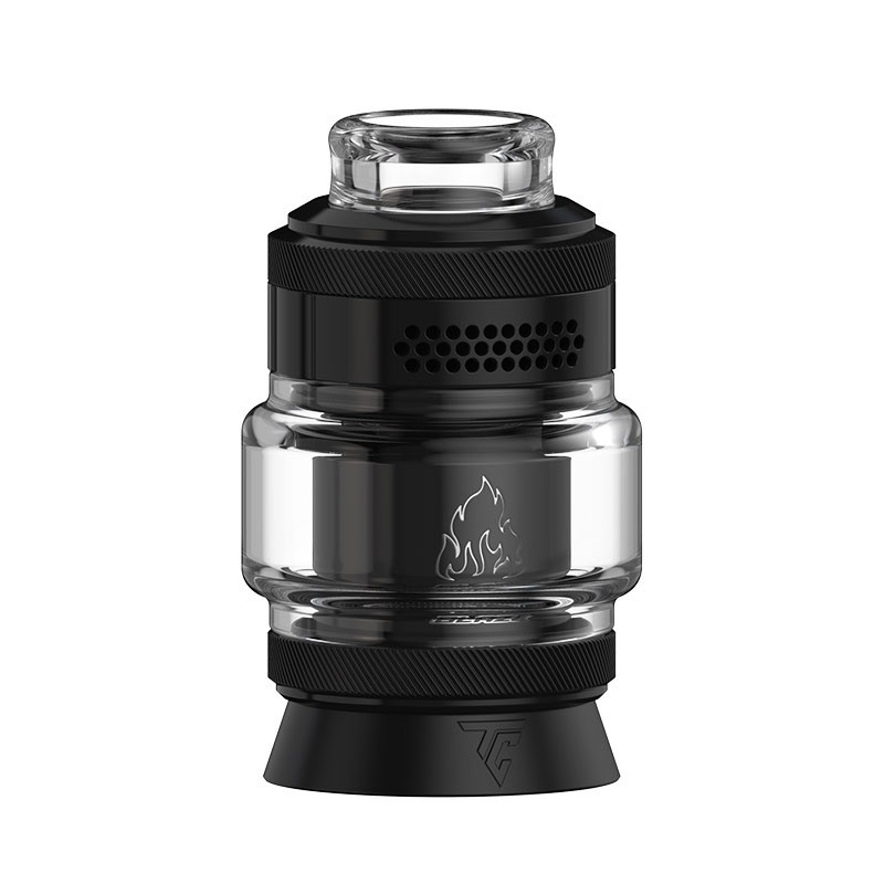 matte gunmetal thunder cloud x mike vapes blaze solo 2 rta
