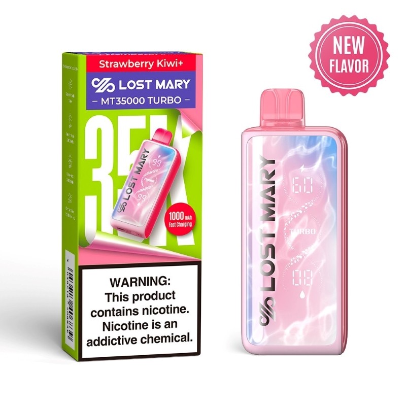 strawberry kiwi+ lost mary mt35000 turbo