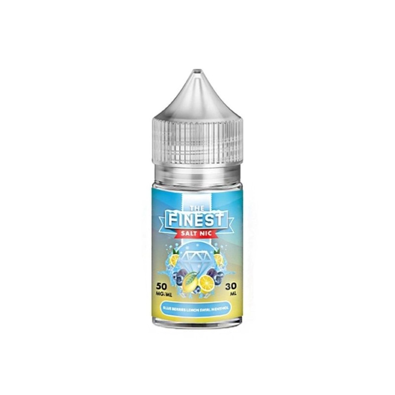 the finest saltnic blue-berries lemon swirl menthol