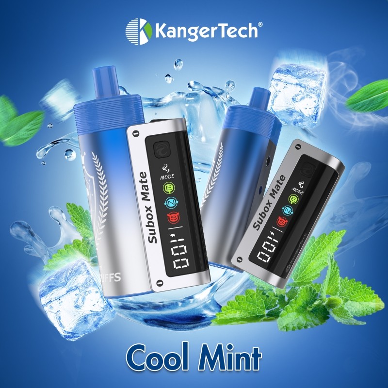 cool mint kanger subox mate 50k d-pod disposable vape