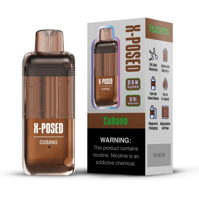 cubano (cuban cigar) x-posed 35k pod