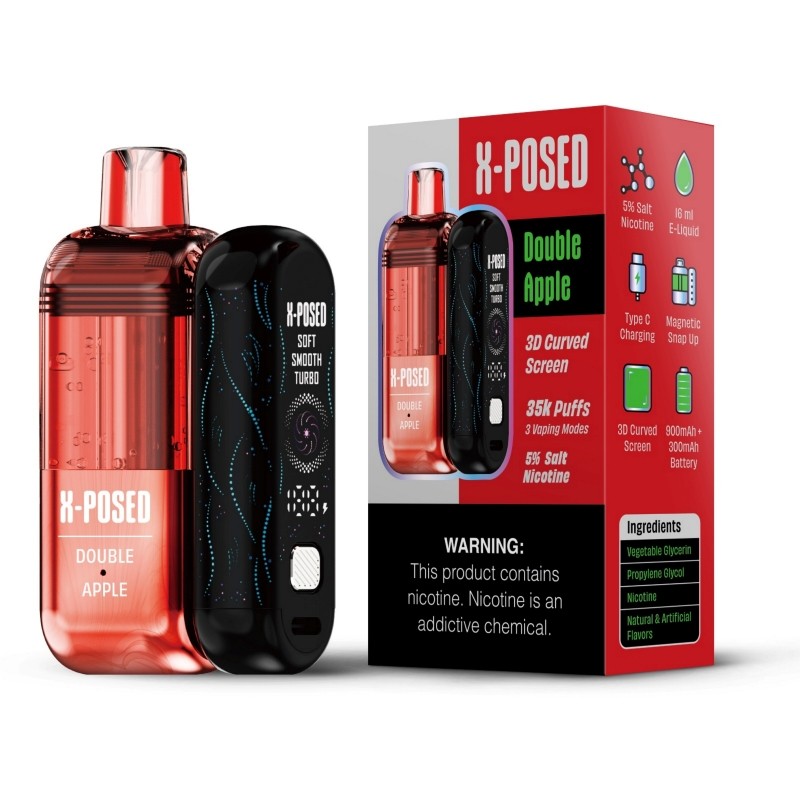 double apple x-posed 35k disposable vape