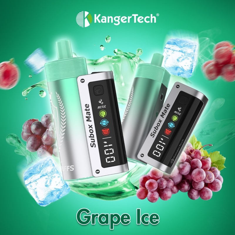 grape ice kanger subox mate 50k d-pod disposable vape