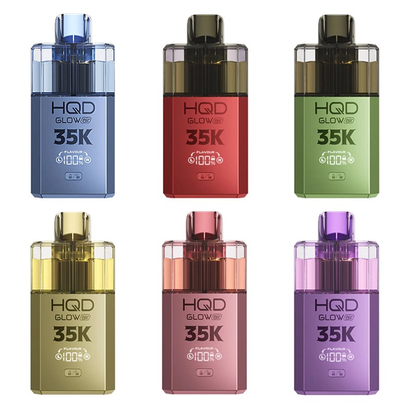 hqd glow air 35k all flavors