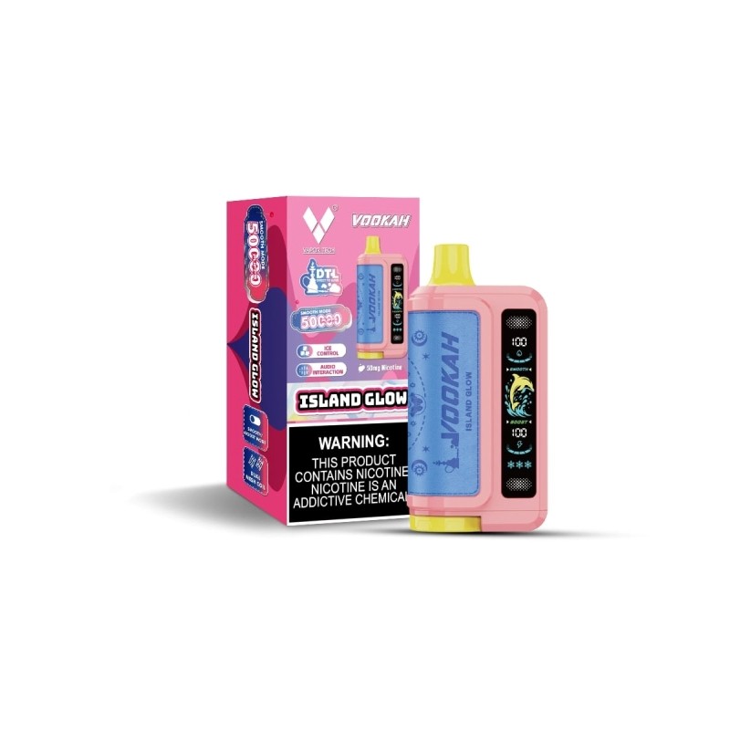 island glow vookah dtl 50k