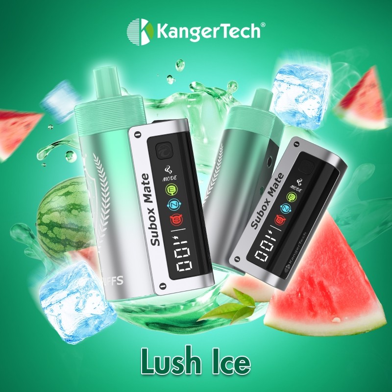 lush ice kanger subox mate 50k d-pod disposable vape
