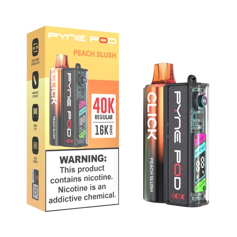peach slush pyne pod click 40k
