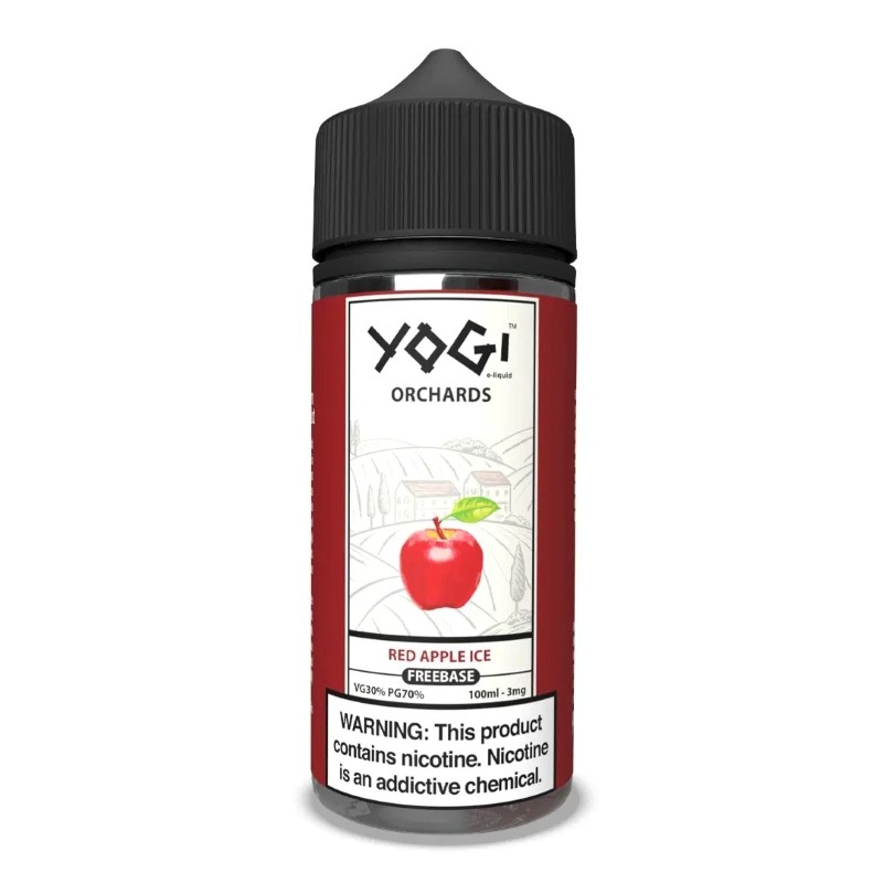 yogi orchards freebase red apple ice
