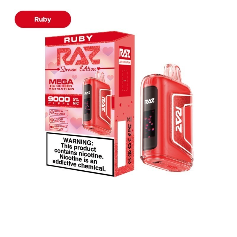ruby raz vape tn9000