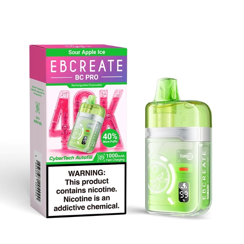sour apple ice ebcreate bc pro 40k