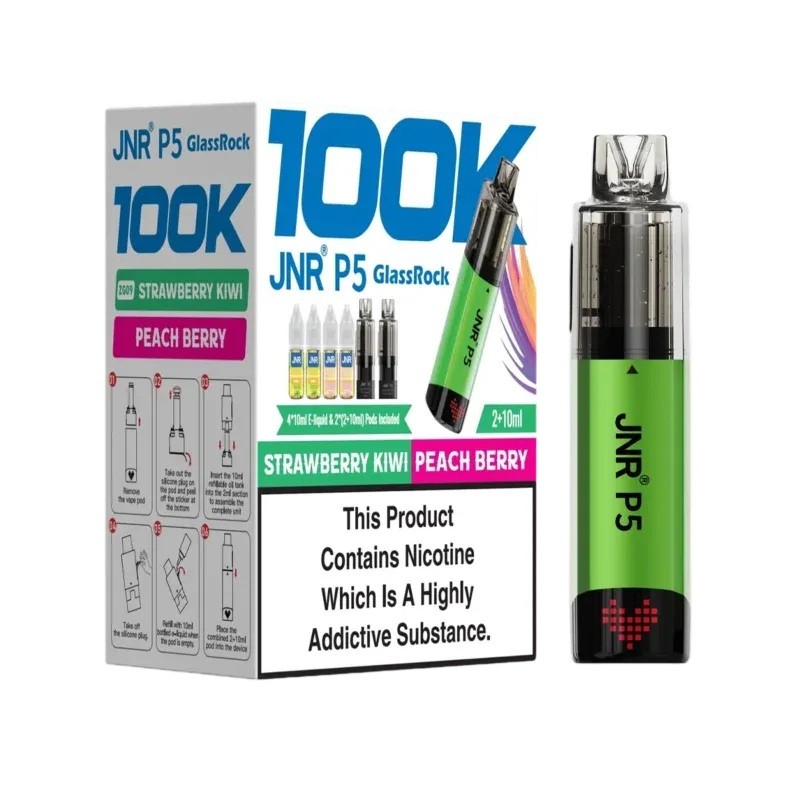 strawberry kiwi peach berry jnr p5 glassrock 100k