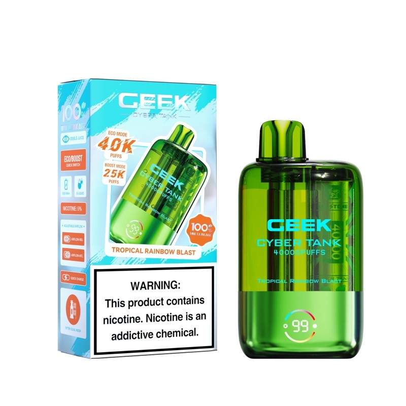 tropical rainbow blast ceek cyber visible tank 40k