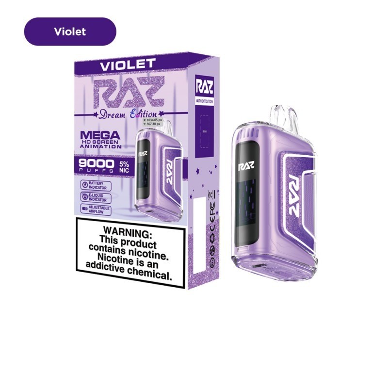violet raz vape tn9000