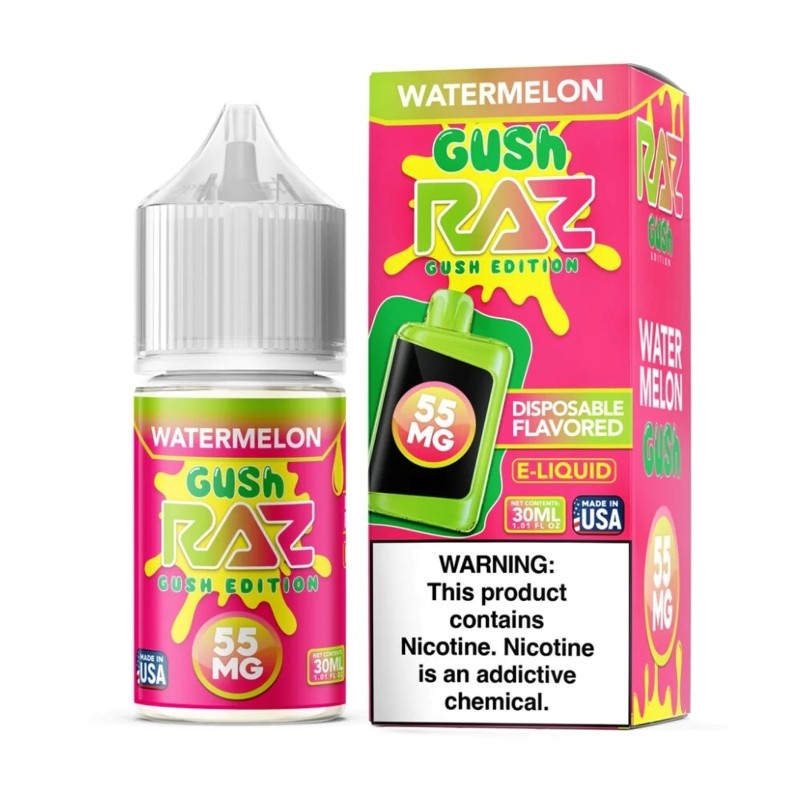 pod juice raz gush edition watermelon gush nic salt