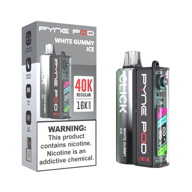 white gummy ice pyne pod click 40k