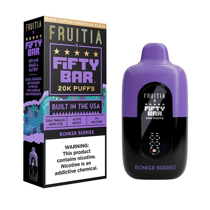bonker berries fruitia x fifty bar 50k