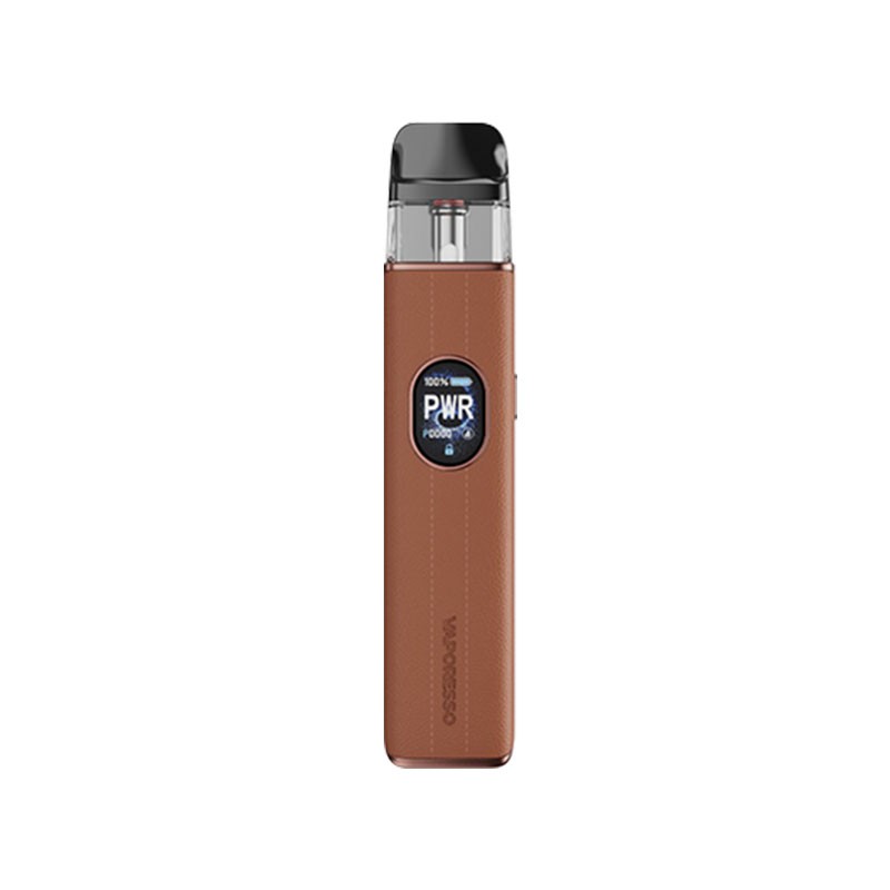 brown leather vaporesso xros 5