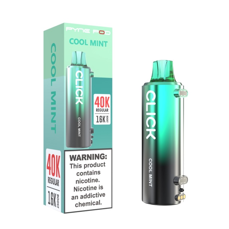 cool mint pyne pod click 40k disposable pod