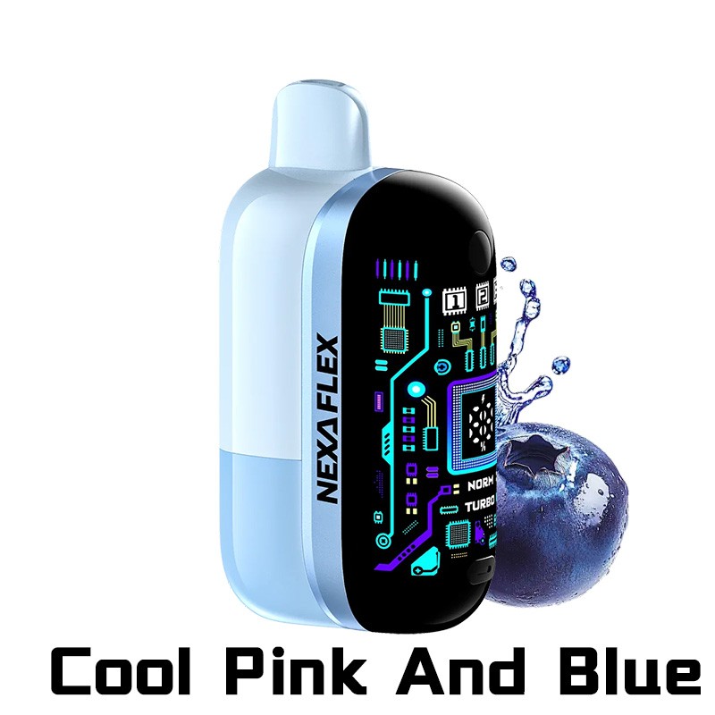 (cool) pink & blue nexa flex