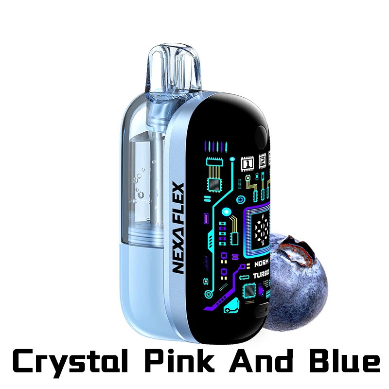 (crystal) pink & blue nexa flex