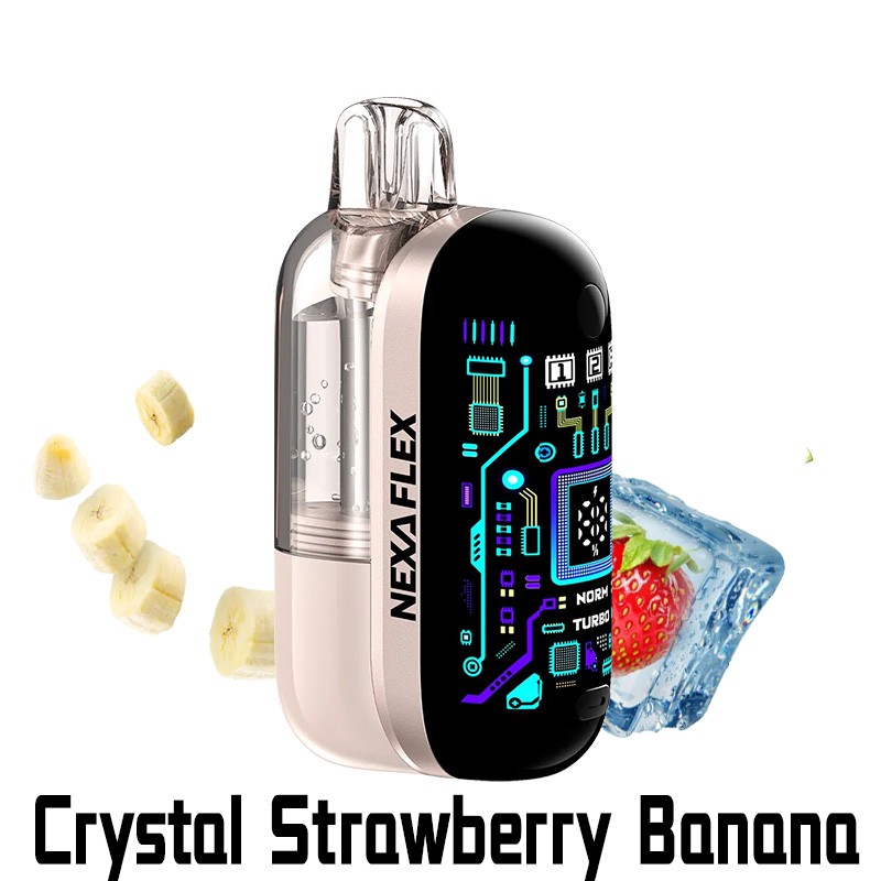 crystal strawberry banana nexa flex
