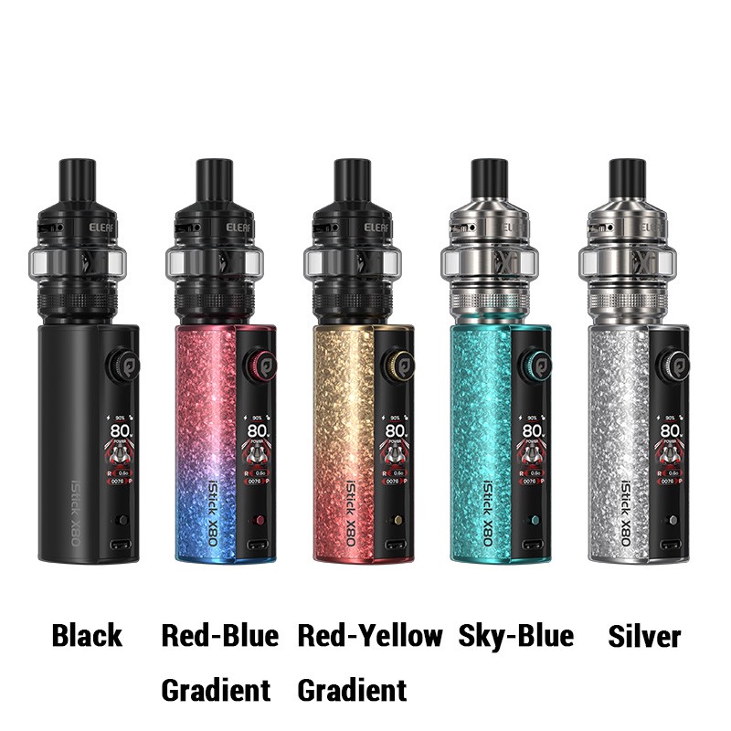 eleaf istick x80 vape mod kit all colors