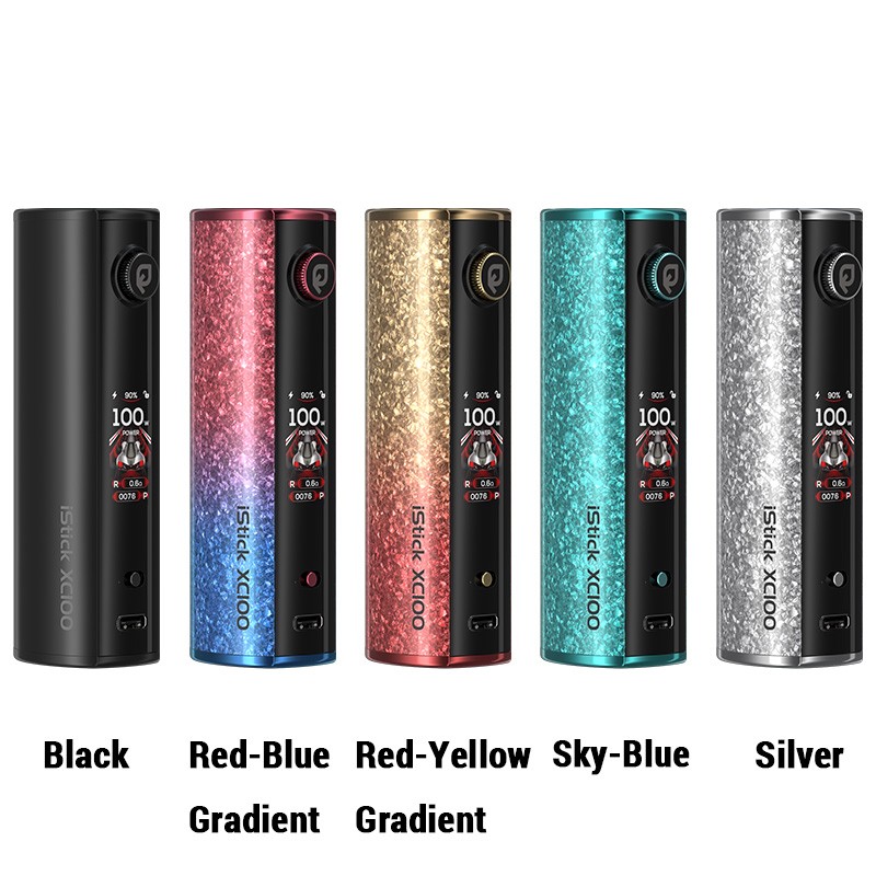 eleaf istick xc100 box mod all colors