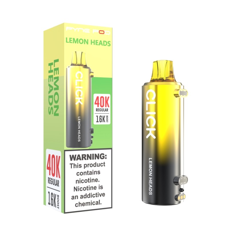 lemon heads pyne pod click 40k disposable pod