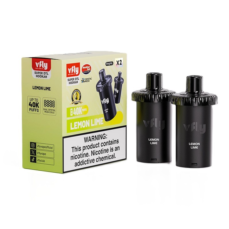 lemon lime vfly super dtl 40k disposable pod