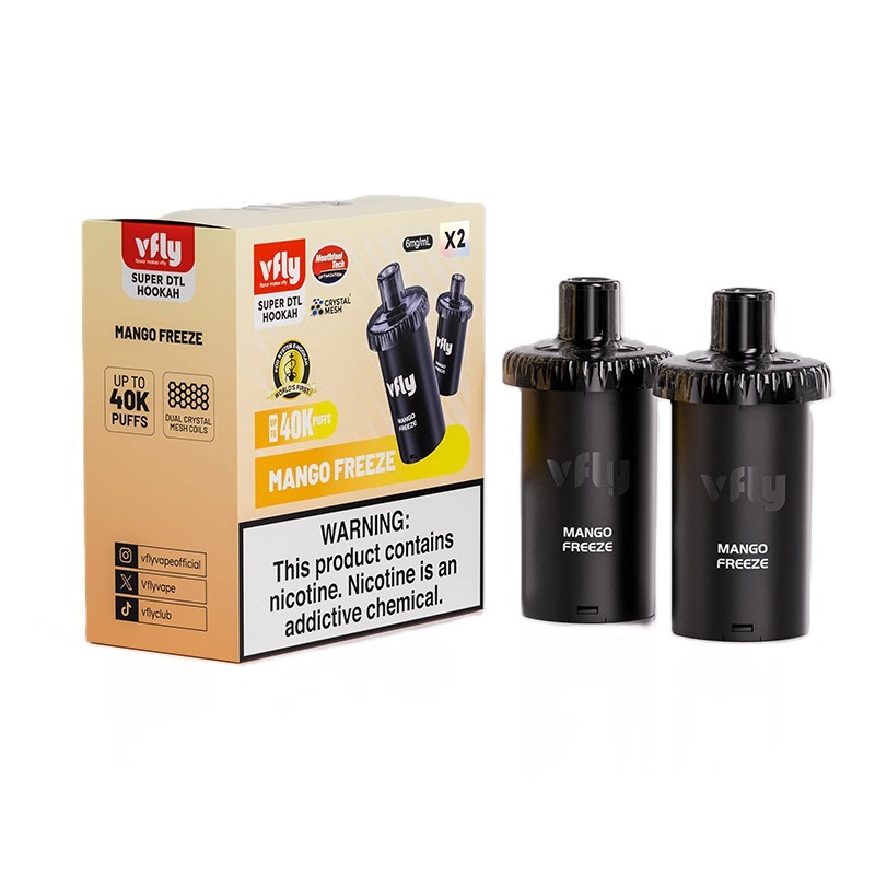 mango freeze vfly super dtl 40k disposable pod