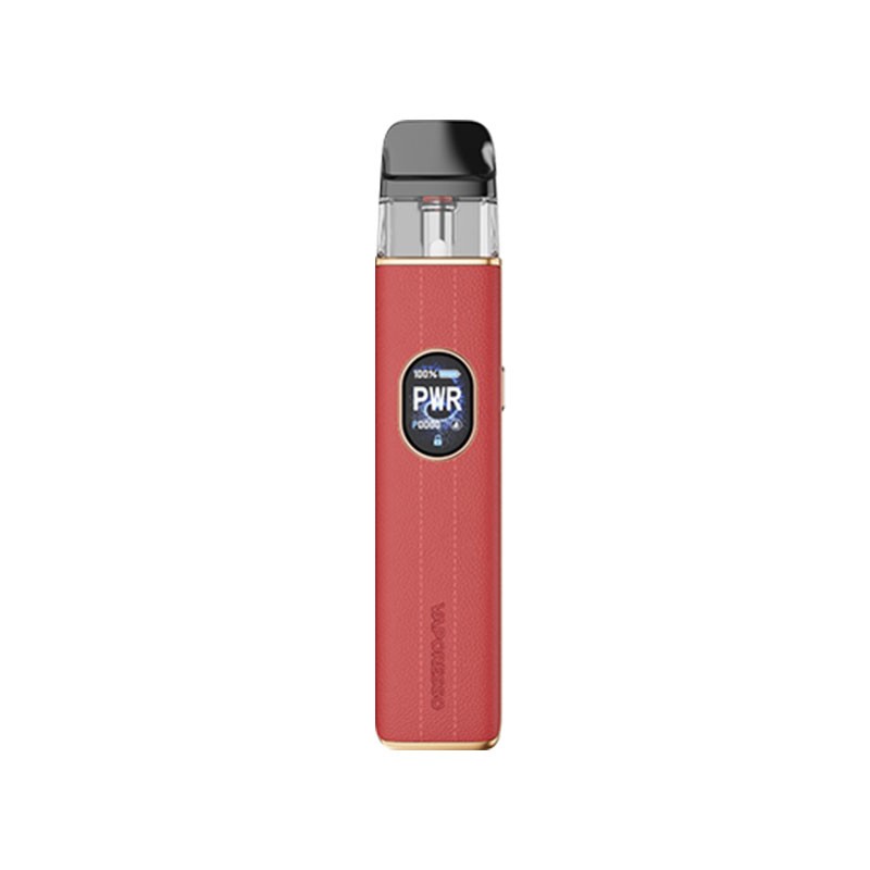red leather vaporesso xros 5