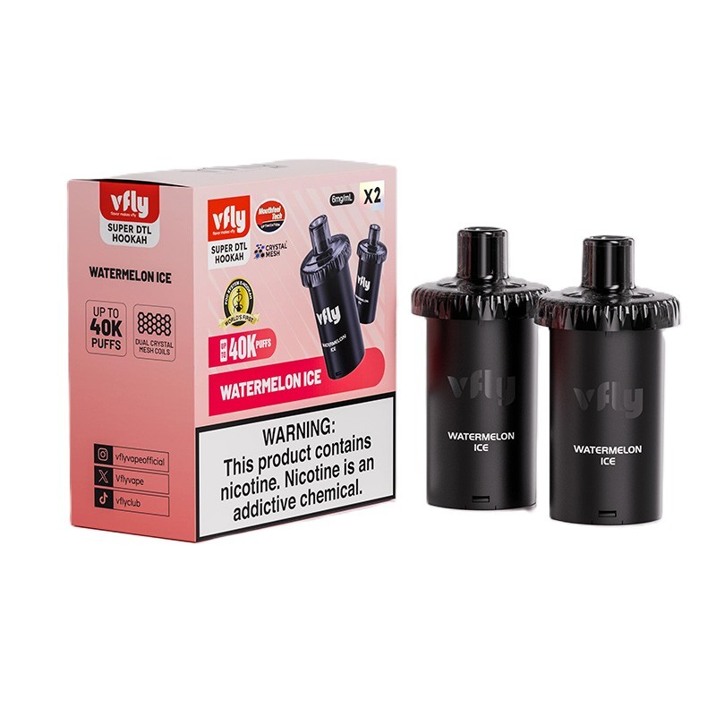 watermelon ice vfly super dtl 40k disposable pod