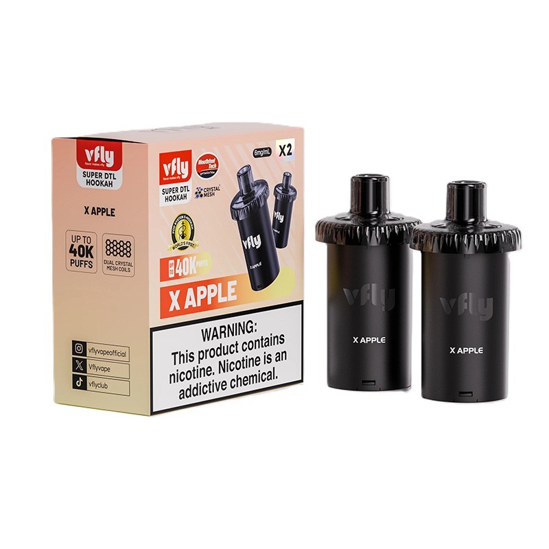 x apple vfly super dtl 40k disposable pod