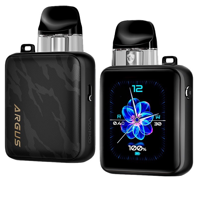 black leather voopoo argus p3