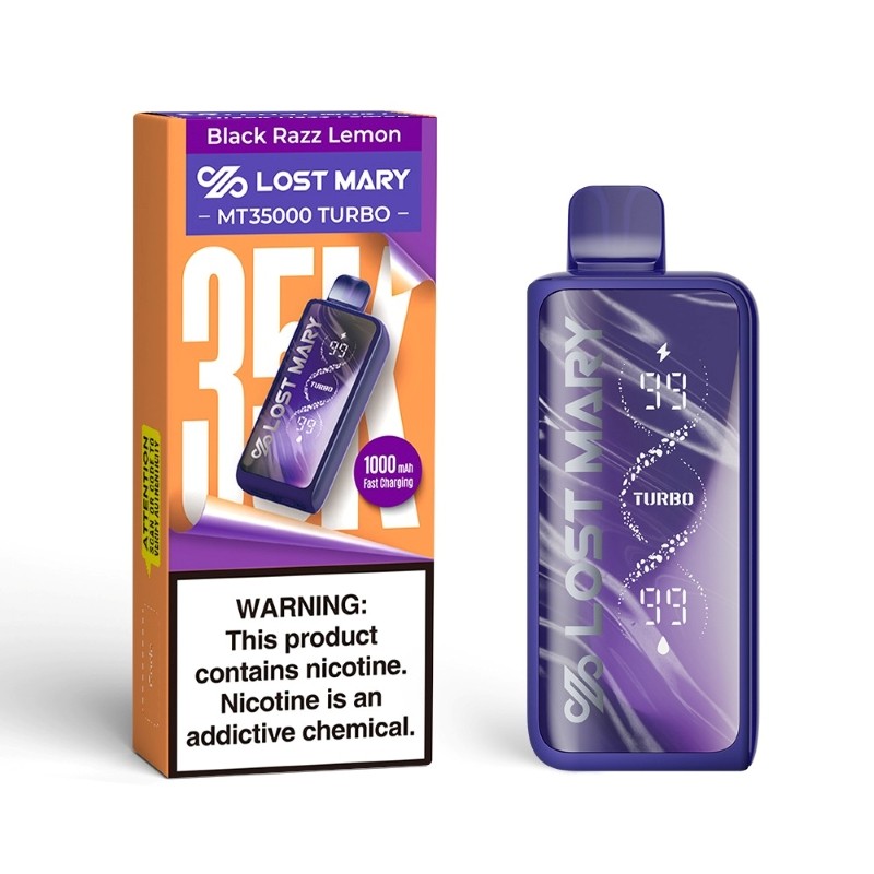 black razz lemon lost mary mt35000 turbo