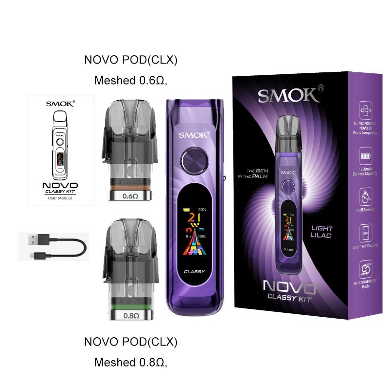 smok novo classy package